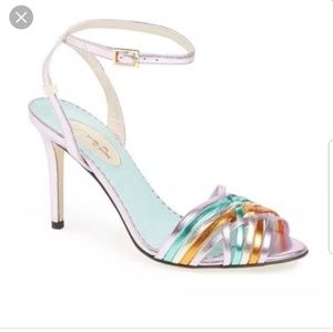 SJP metallic Maud sandals